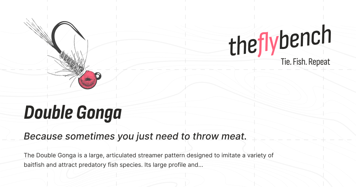Double Gonga Fly Pattern | The Fly Bench