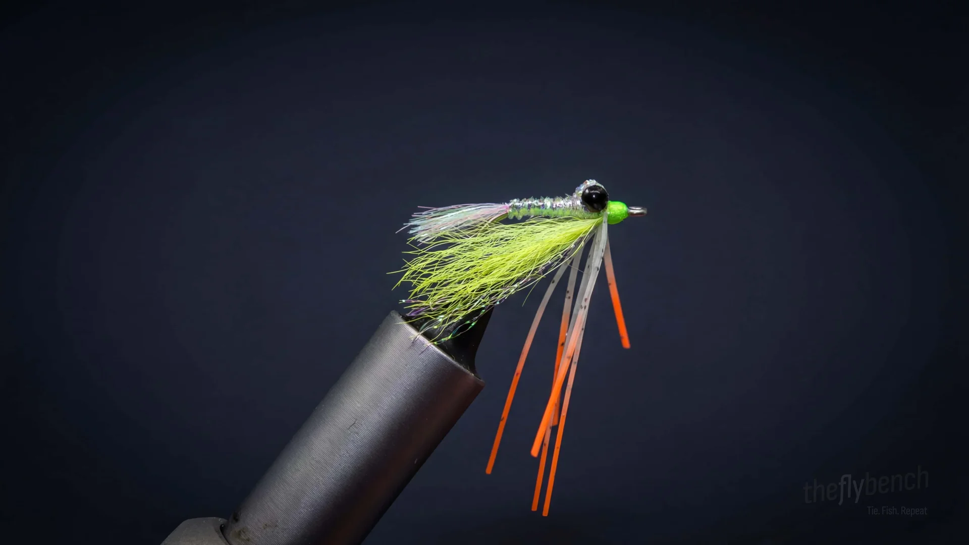 Beck's Sili Legs fly pattern - imitates Crustaceans tied for Redfish, Bonefish, Permit