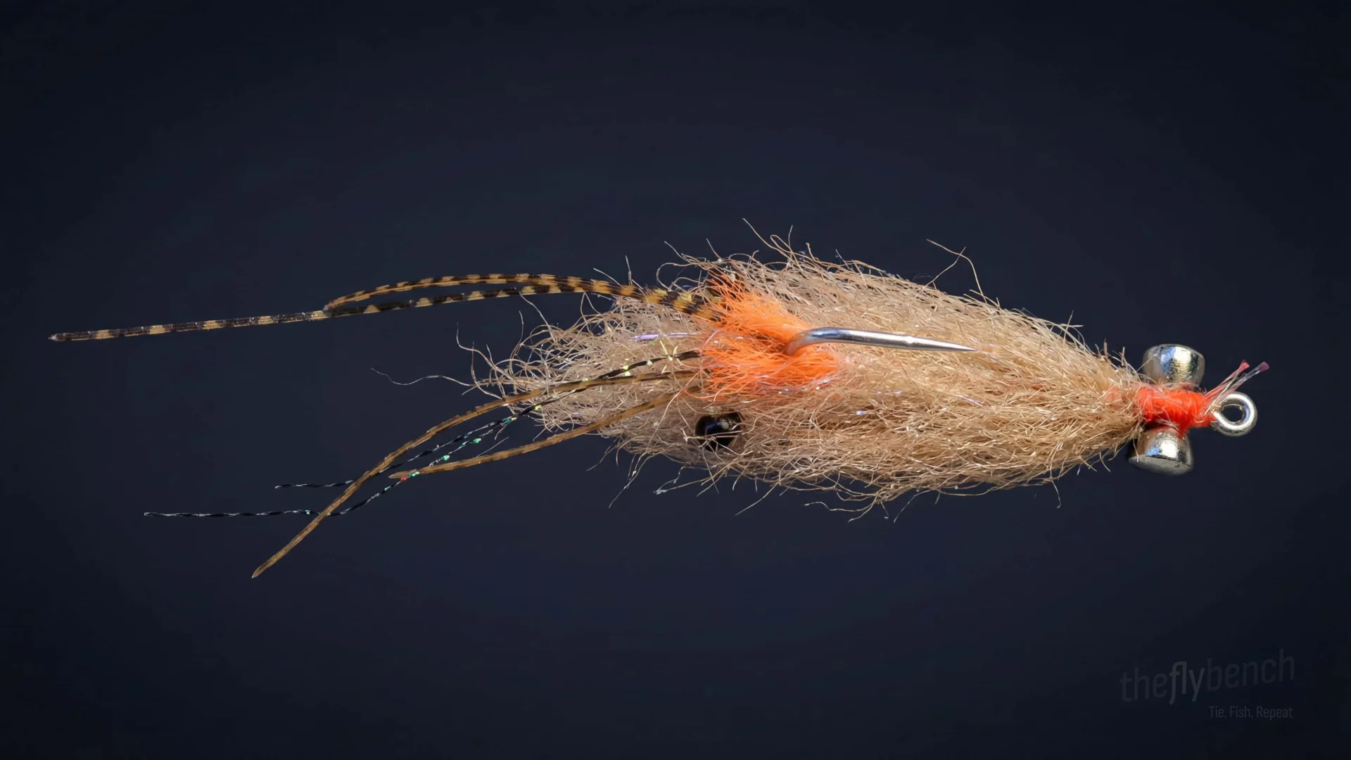 EP Spawning Shrimp fly pattern - imitates Shrimp tied for Tarpon, Bonefish, Permit