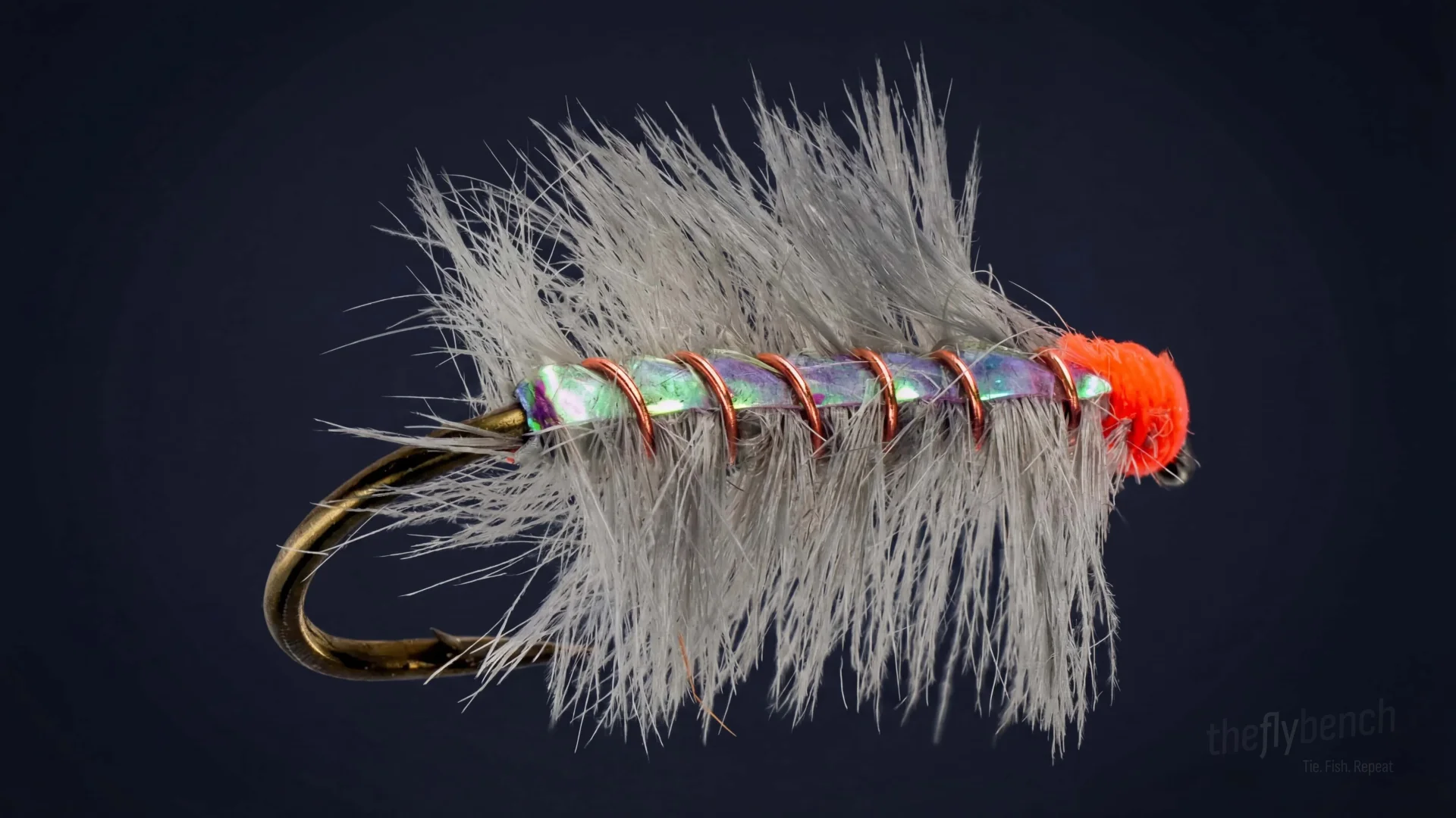 Ray Charles Sow Bug fly pattern - imitates Sowbugs tied for Trout