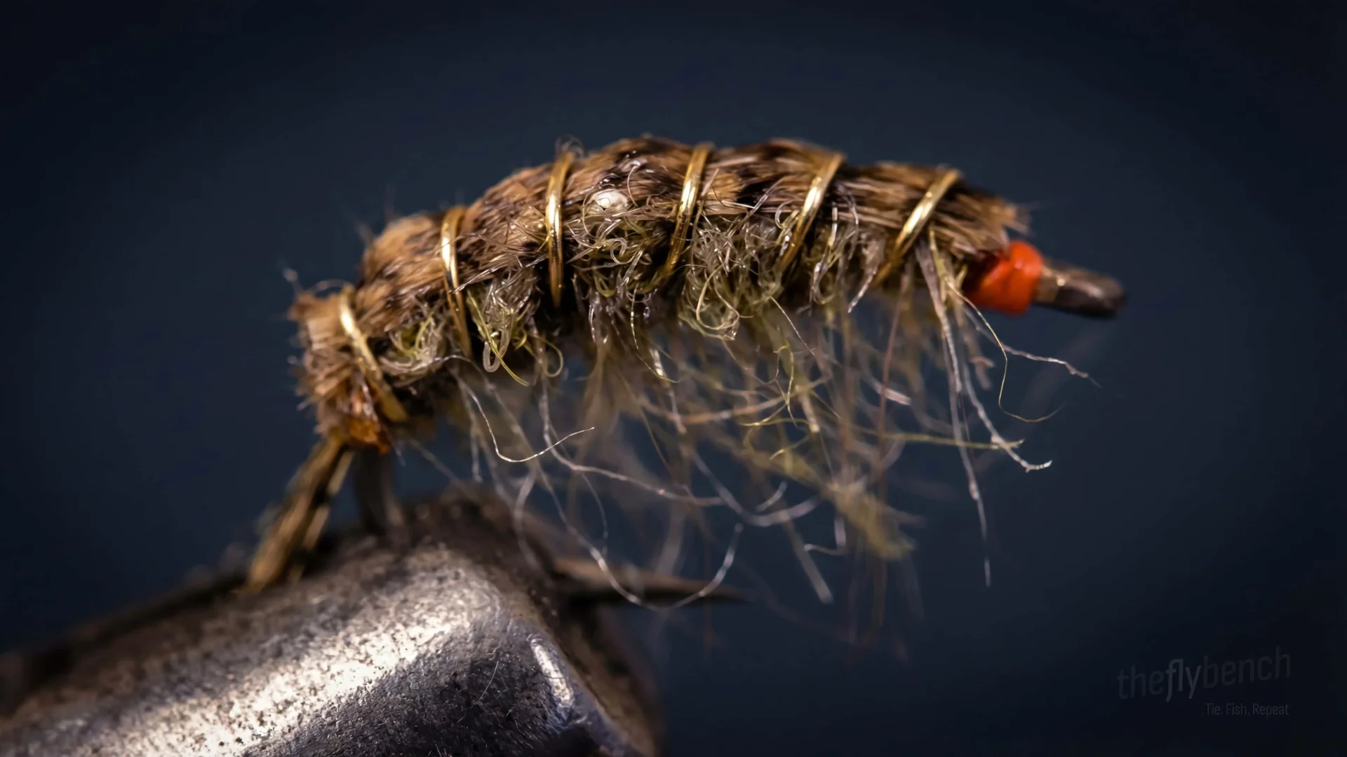 Wood Duck Scud fly pattern - imitates Scuds tied for Trout