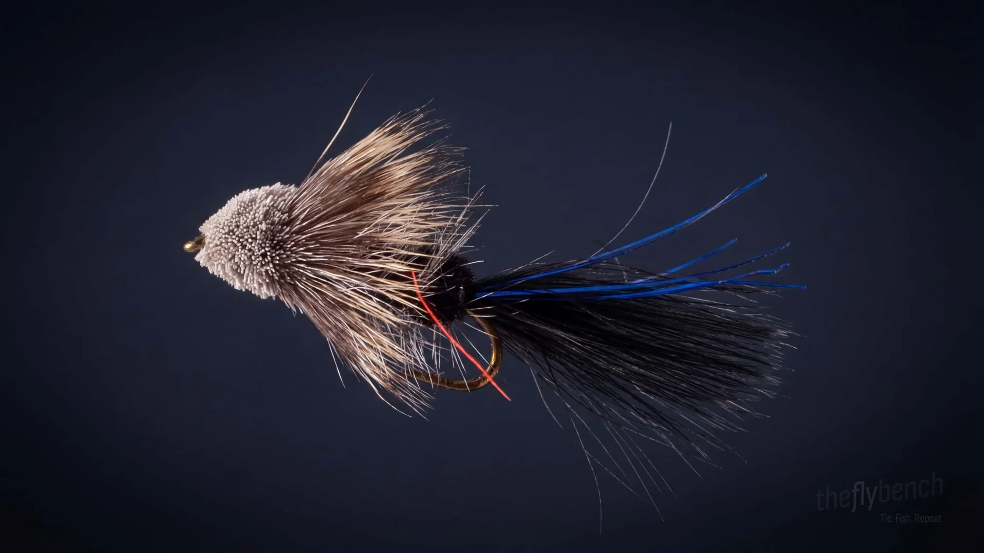 Bow River Bugger fly pattern - imitates Baitfish, Crayfish, Leeches tied for Trout, Bass