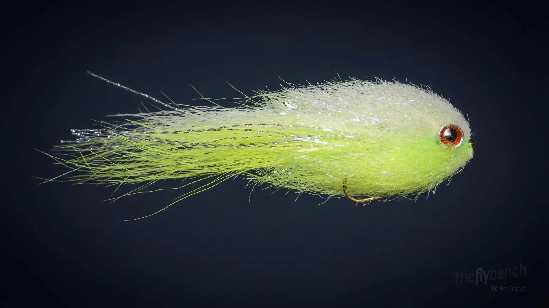 SBS Smallmouth Bass Streamer fly pattern - imitates Baitfish tied for Bass