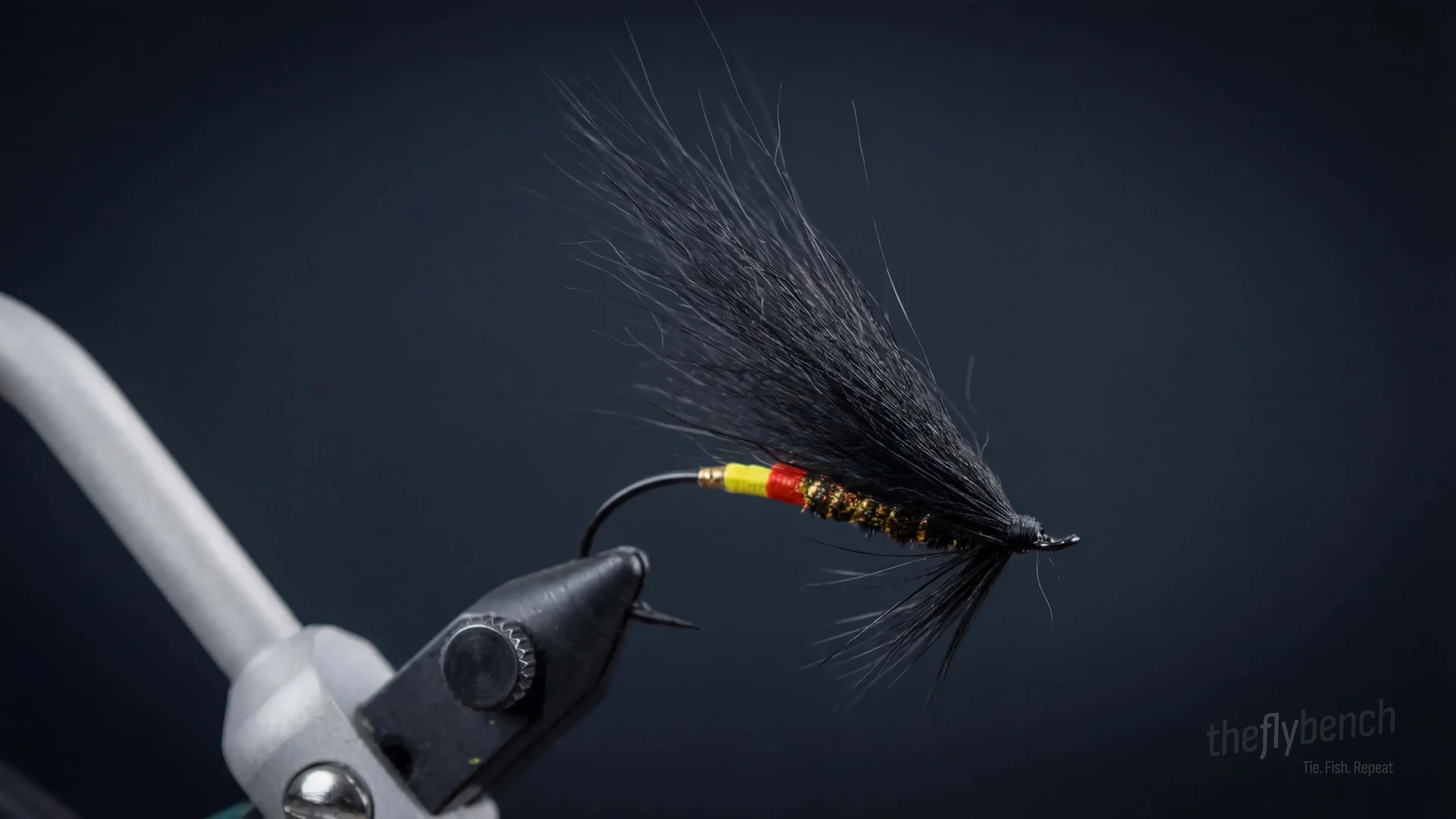 The Undertaker fly pattern - imitates Attractor tied for Atlantic Salmon, Steelhead