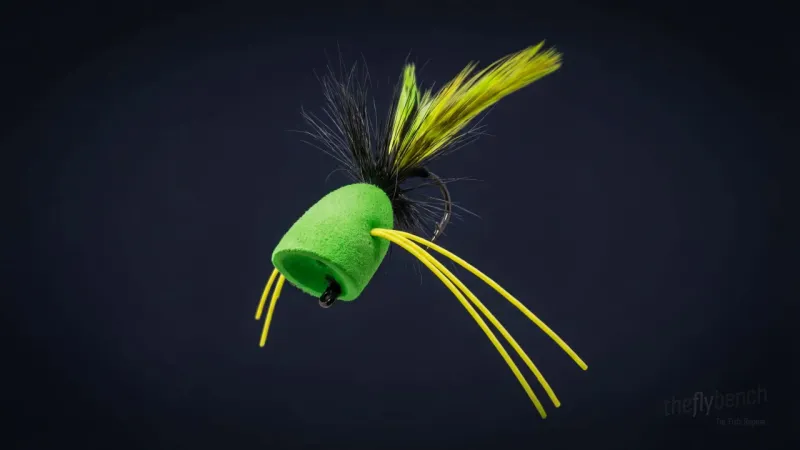 Foam Bass Popper - Image source: The Fly Bench