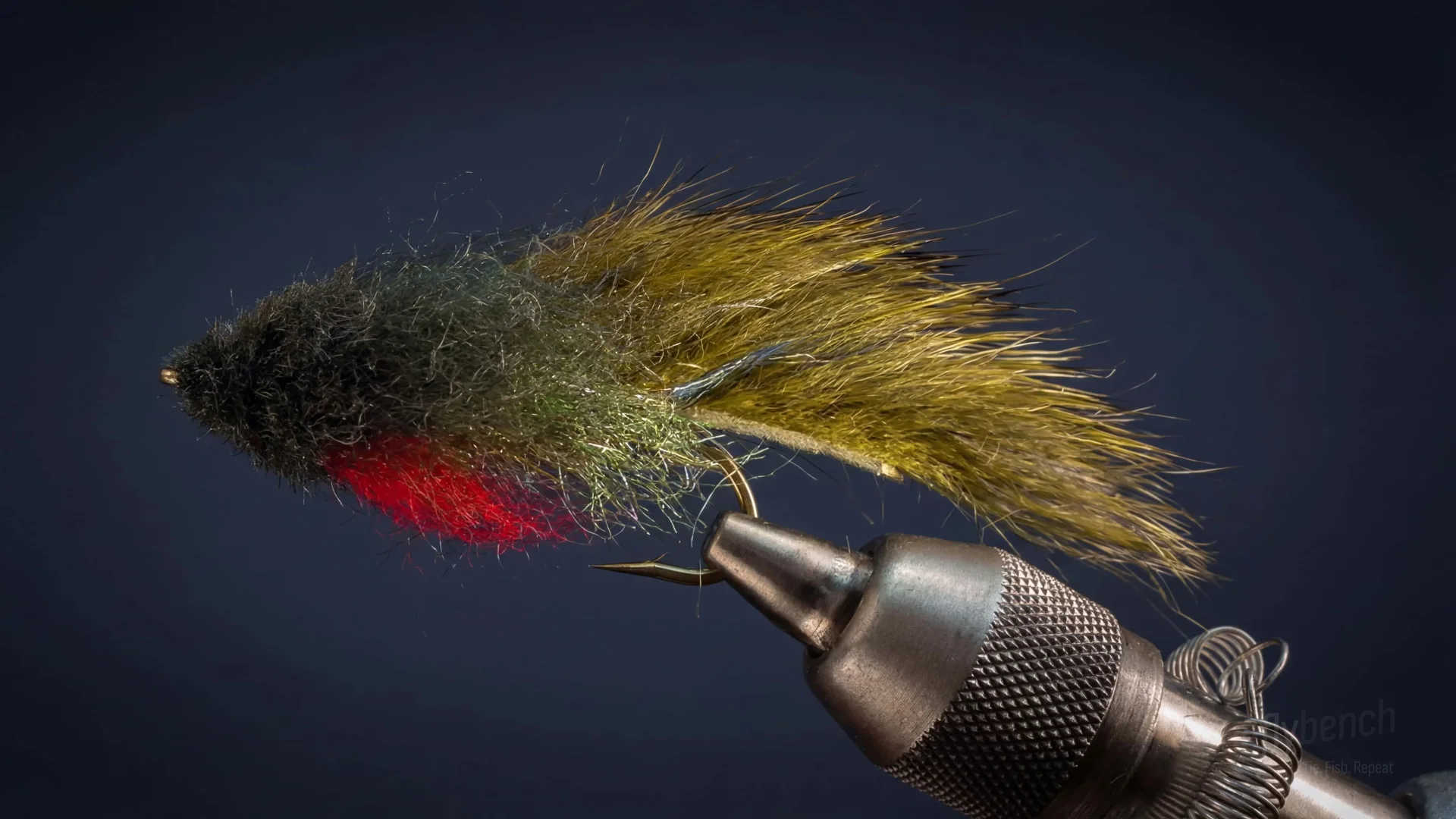 Woolhead Sculpin fly pattern - imitates Sculpins tied for Trout, Bass